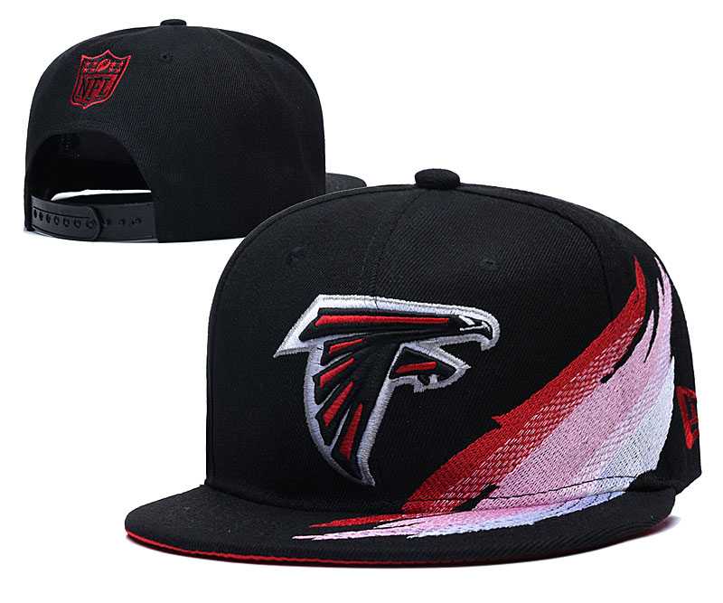 Atlanta Falcons Team Logo Adjustable Hat YD (10)